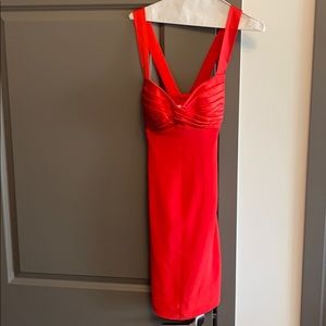 Red formal dress size 2